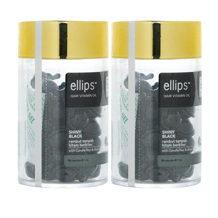 Ellips - Hair Vitamin Oil - Shiny Black(2x50capsules) Image 2