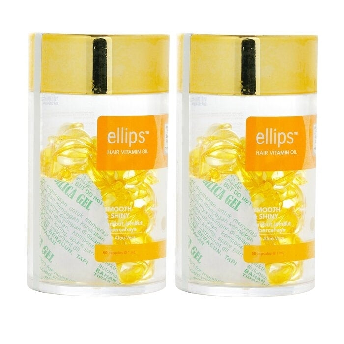 Ellips - Hair Vitamin Oil - Smooth and Shiny(2x50capsules) Image 2