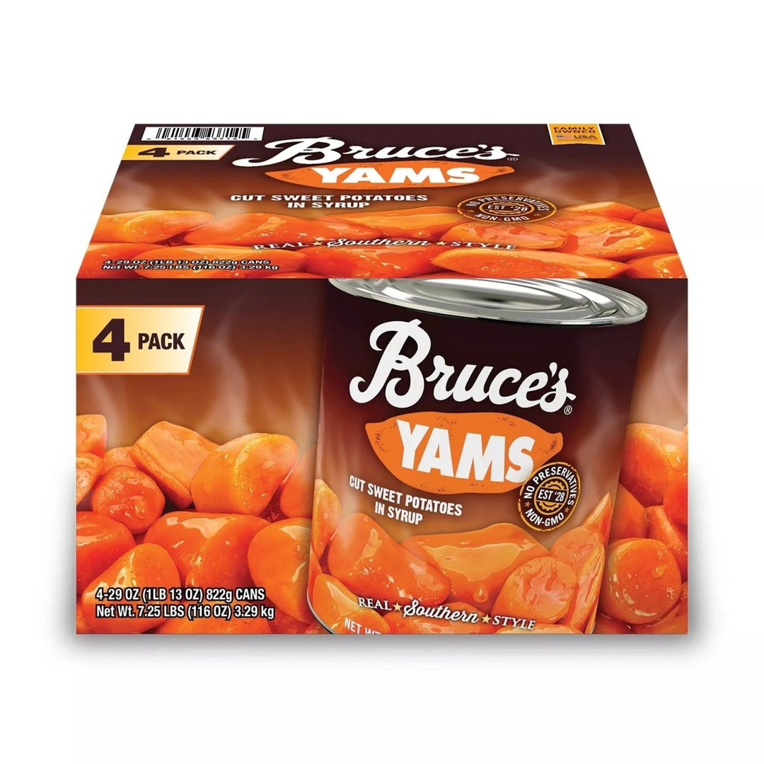 Bruces Cut Yams 29 Ounce (Pack of 4) Image 1