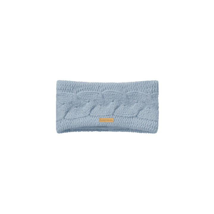 2-Pack: Womens Polar Fleece Lined Popcorn Stitch Knit Ear Warmer Headband Image 6