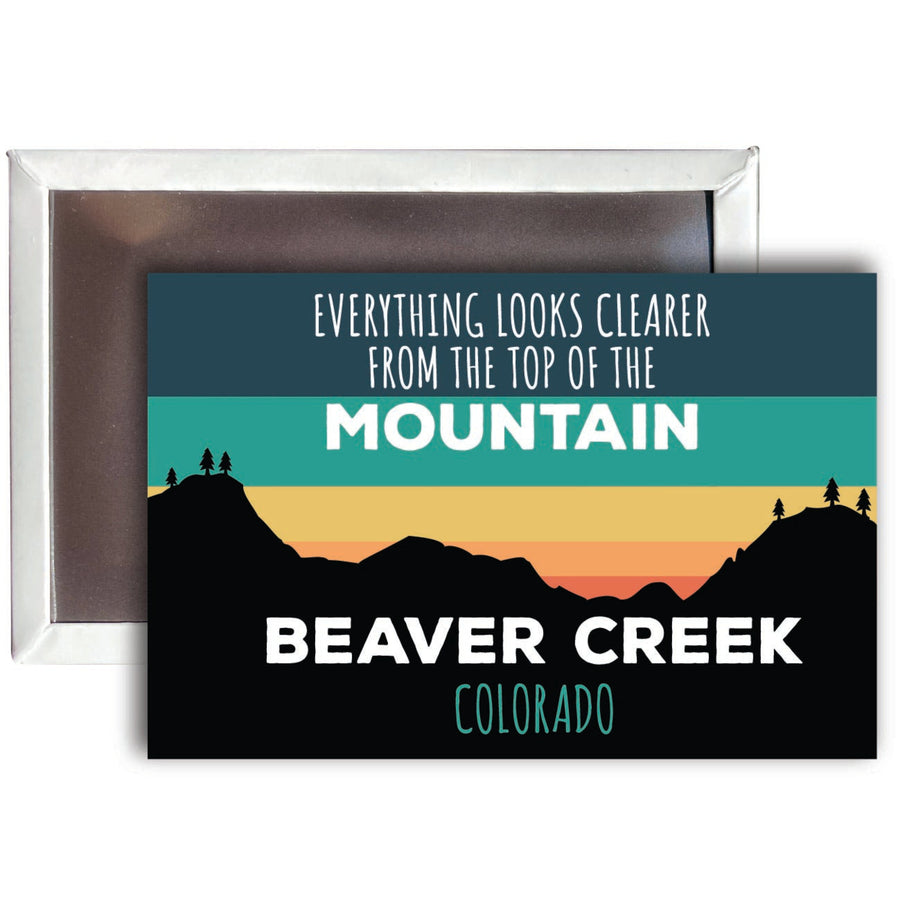 Beaver Creek Colorado 2 x 3 - Inch Ski Top of the Mountain Fridge Magnet Image 1