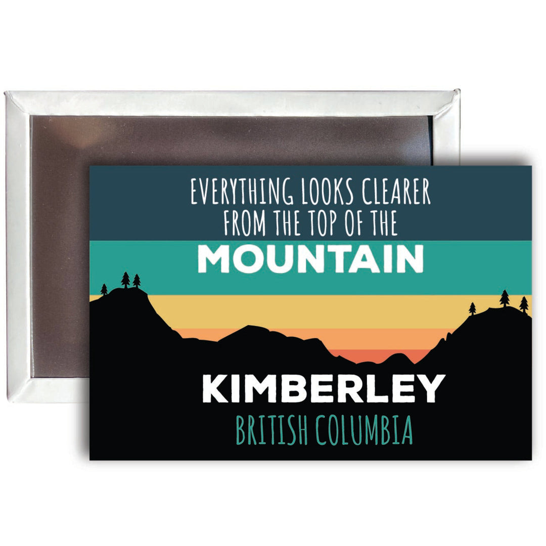 Kimberley British Columbia 2 x 3 - Inch Ski Top of the Mountain Fridge Magnet Image 1