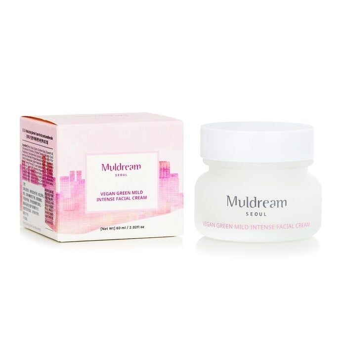 Muldream - Vegan Green Mild Intense Facial Cream(60ml/2.02oz) Image 2
