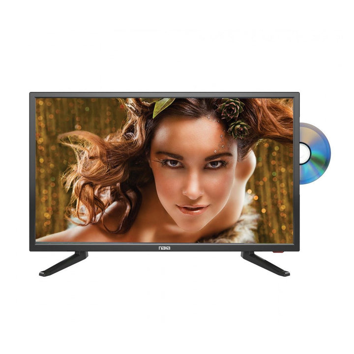 24" Naxa 12 Volt AC/DC LED HDTV with DVD and Media Player + Car Package (NTD-2457A) Image 1
