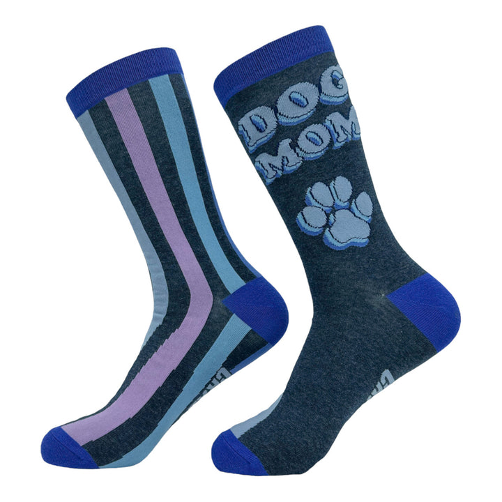 Womens Dog Mom Socks Funny Cute Puppy Dogs Pet Lover Footwear Image 2