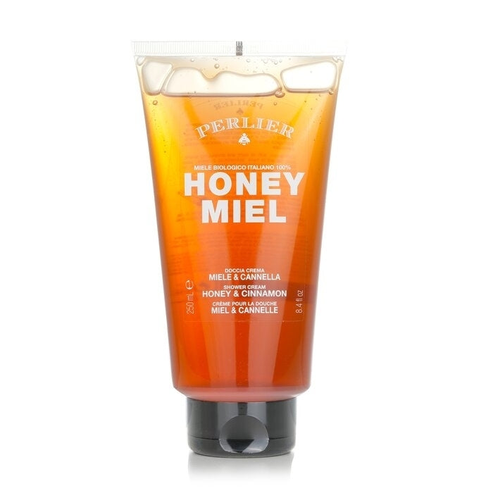 Perlier - Honey Miel Honey and Cinnamon Shower Cream(250ml/8.4oz) Image 1