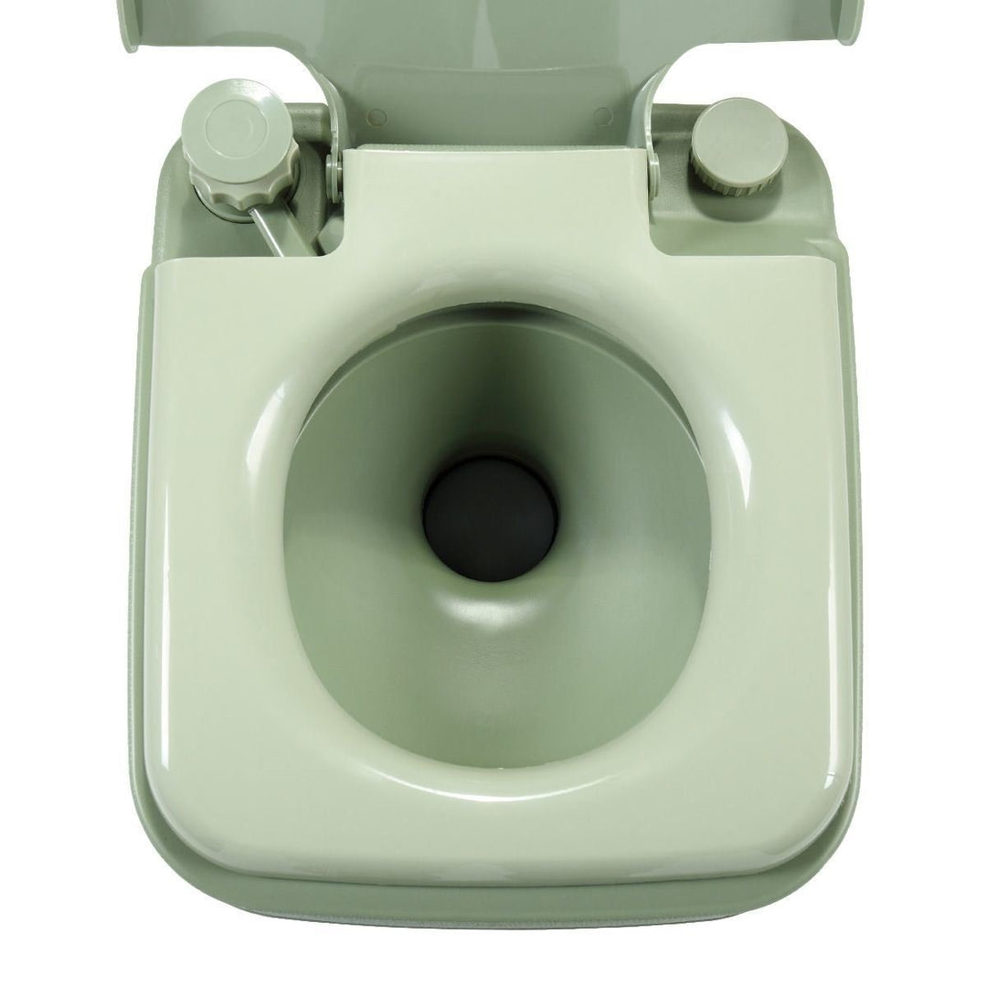 Travel Outdoor 5 Gallon Camping Portable Toilet Flush Potty Image 9