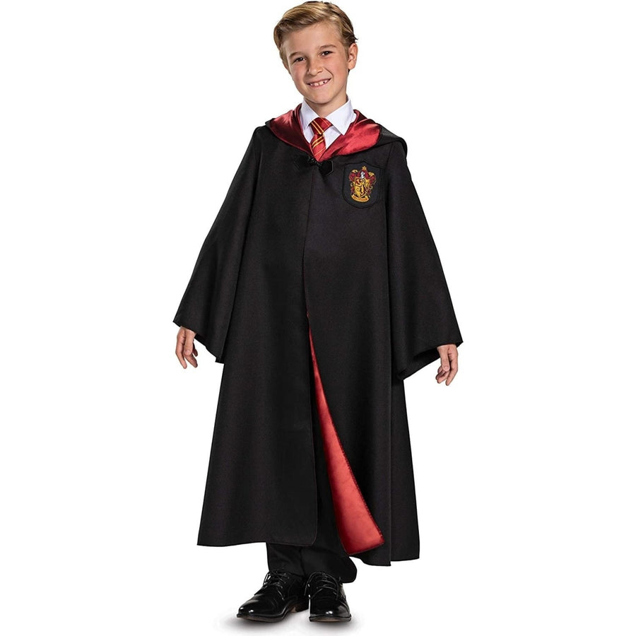 Harry Potter Gryffindor Robe Deluxe Kids size XL 14-16 Cloak Costume Unisex Disguise Image 1
