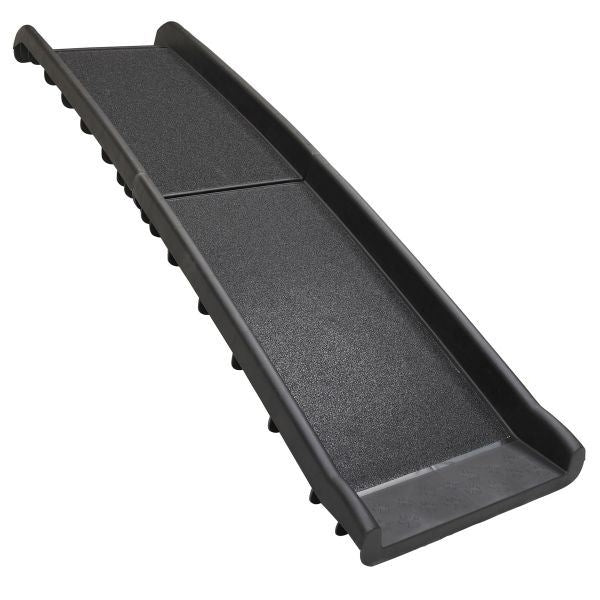 Portable Foldable Pet Ramp Climbing Ladder Suitable for Off-road Vehicle Trucks - Black Image 4