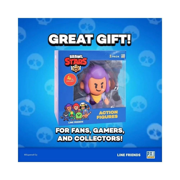 Brawl Stars Shelly Action Figure PMI International Boomstick Shotgun Fighter Image 7