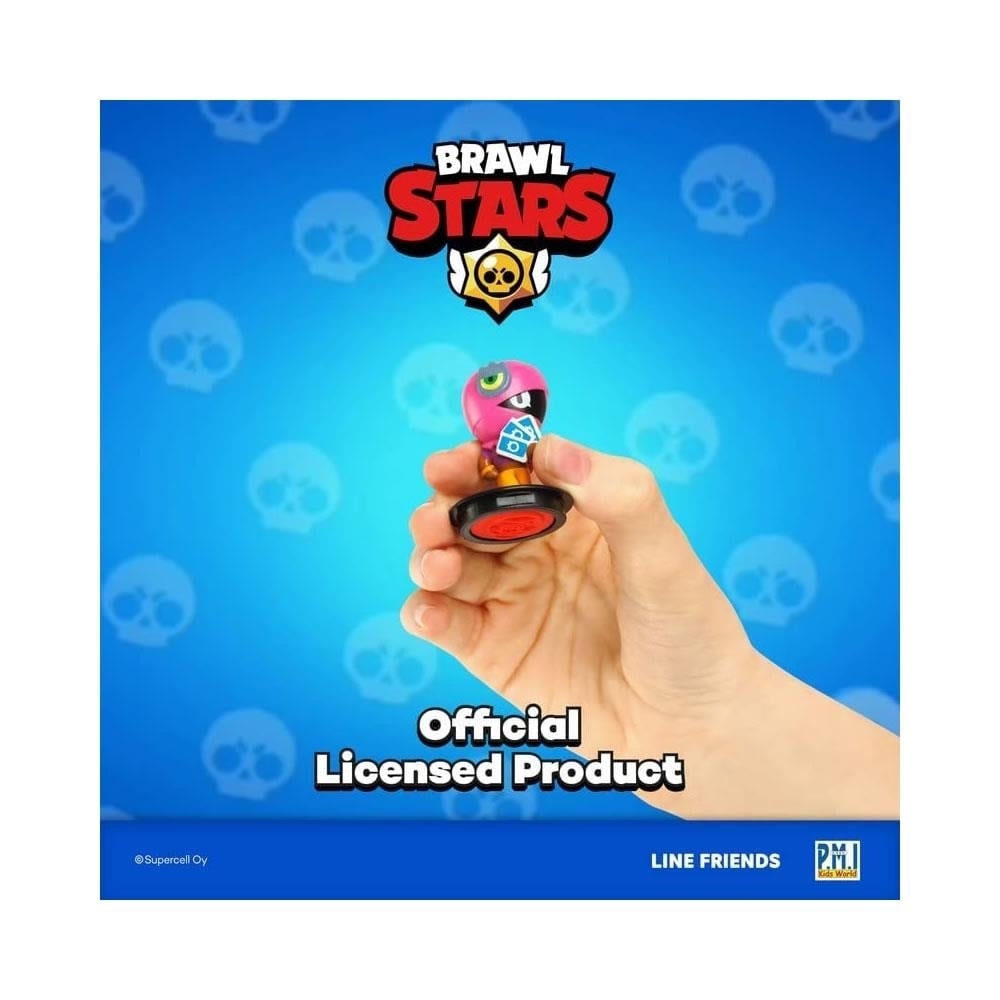 Brawl Stars Stamps 5pk Cake Toppers Jessy Rosa Tara Emz Piper Brawler Set PMI International Image 3