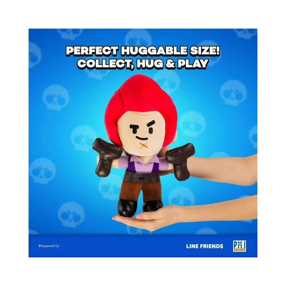 Brawl Stars Colt Plush Doll 12" Cowboy Character PMI International Dual Pistols Image 9