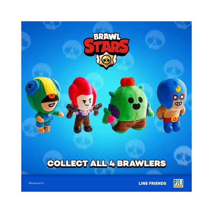 Brawl Stars Colt Plush Doll 12" Cowboy Character PMI International Dual Pistols Image 11