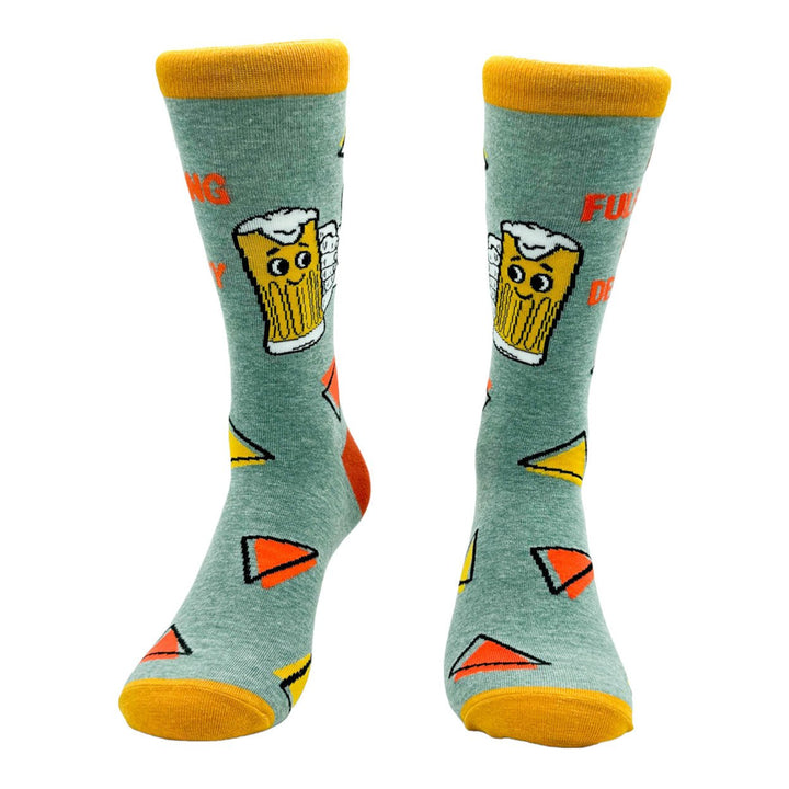 Mens Im Fulfilling My Destiny Socks Funny Beer Mug Footwear Image 4