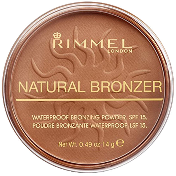 Rimmel Natural Bronzer Sun Bronze Lightweight Tanning Powder Three Shades Available Image 1