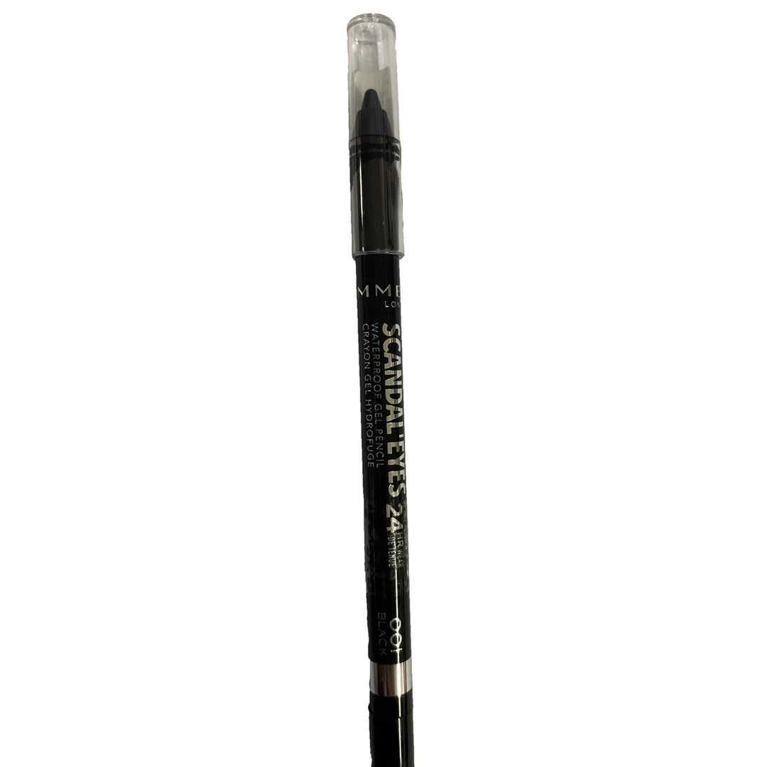 Rimmel Scandaleyes Waterproof Kajal Liner 001 Black 0.04 Ounce Smudge Proof Image 1