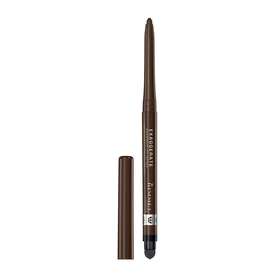 Rimmel Exaggerate Eye Definer Rich Brown 0.01oz Waterproof Retractable Pencil Image 1