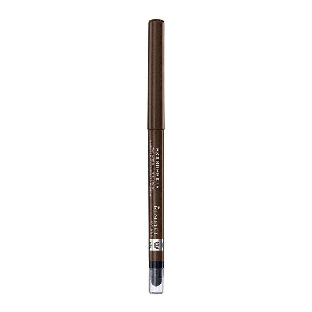 Rimmel Exaggerate Eye Definer Rich Brown 0.01oz Waterproof Retractable Pencil Image 2