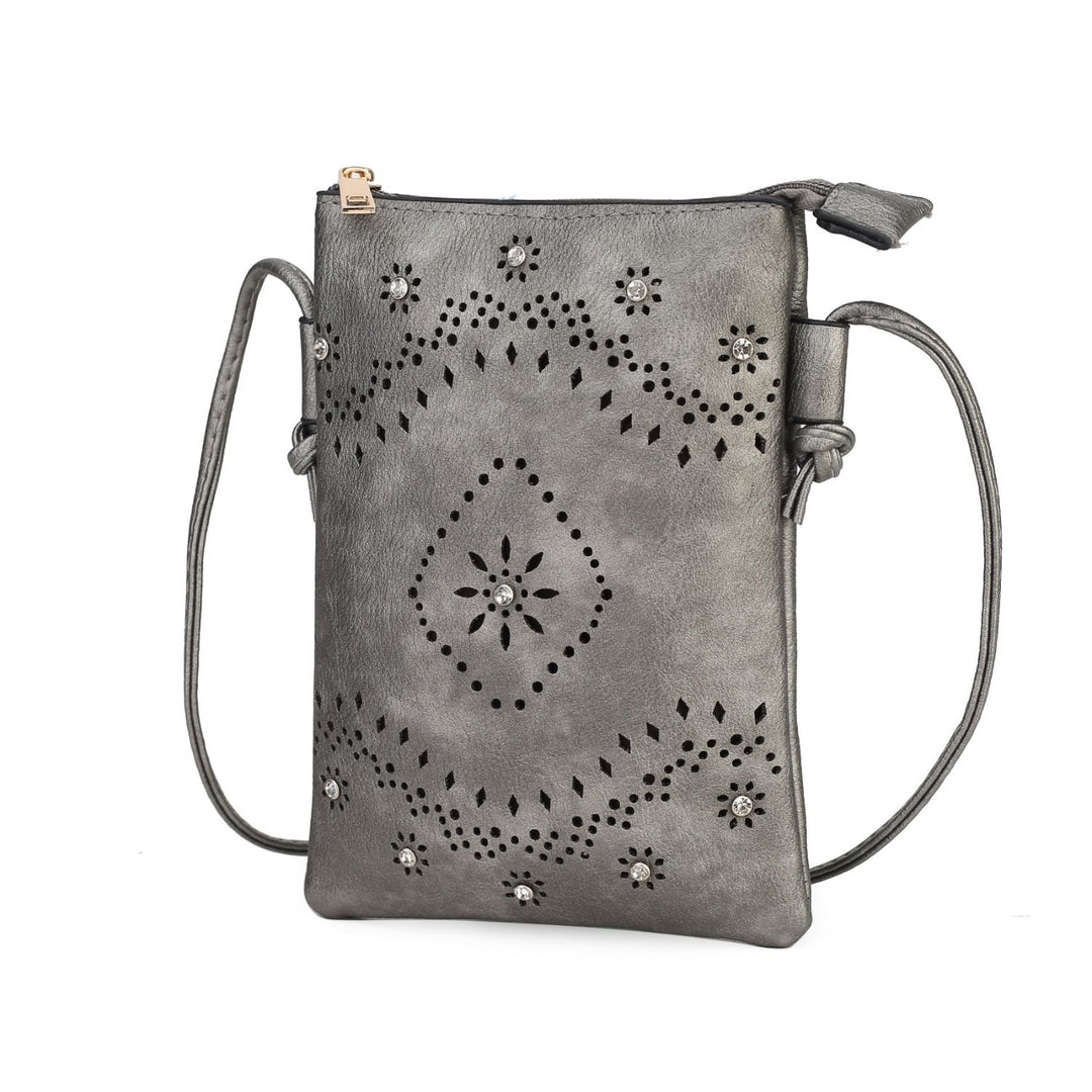 MKF Collection Arlett Crossbody Multi-Functional Shoulder Bag Handbag by Mia K. Image 1