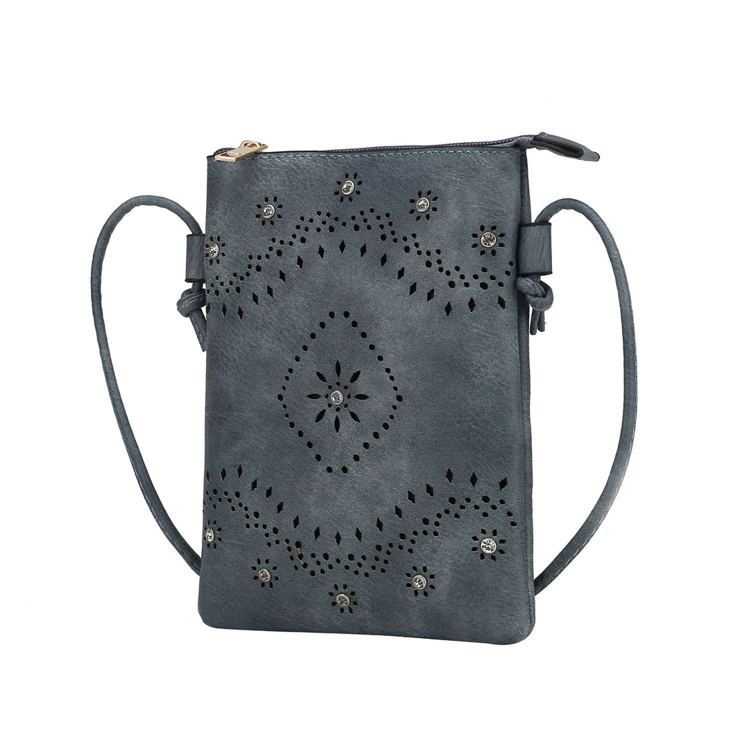 MKF Collection Arlett Crossbody Multi-Functional Shoulder Bag Handbag by Mia K. Image 6