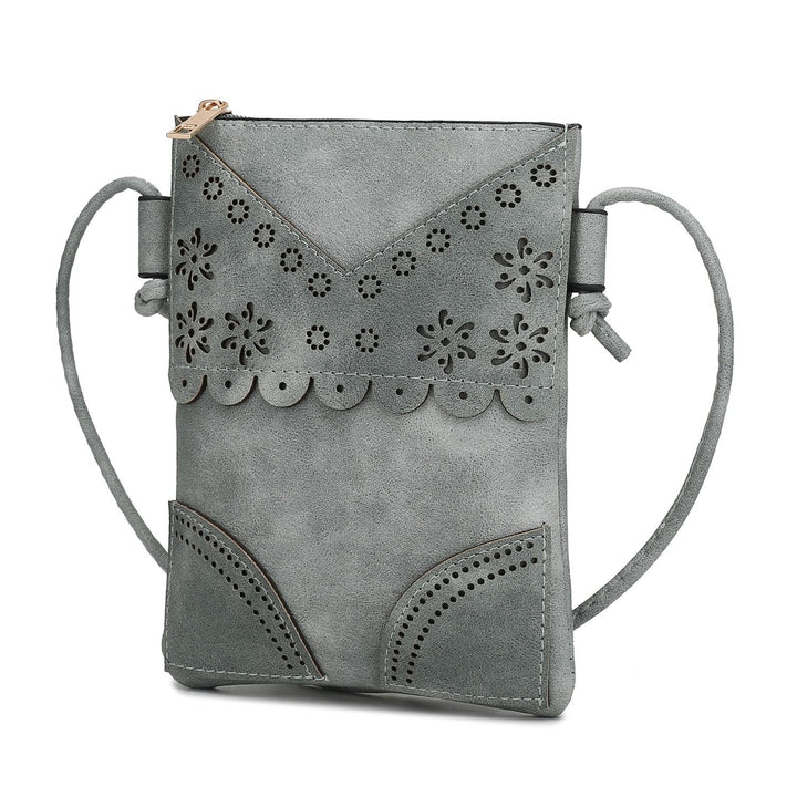 MKF Collection Amentia Crossbody Multi-Functional Handbag Shoulder Bag by Mia K. Image 4