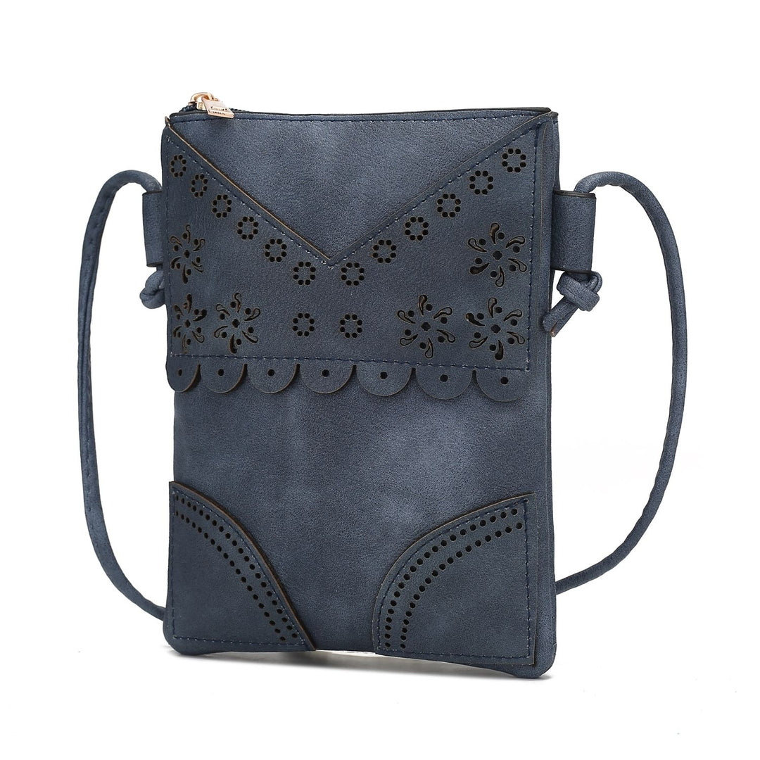 MKF Collection Amentia Crossbody Multi-Functional Handbag Shoulder Bag by Mia K. Image 4