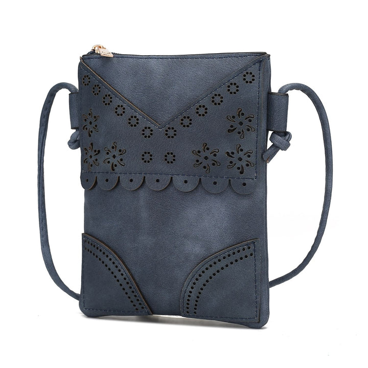 MKF Collection Amentia Crossbody Multi-Functional Handbag Shoulder Bag by Mia K. Image 4