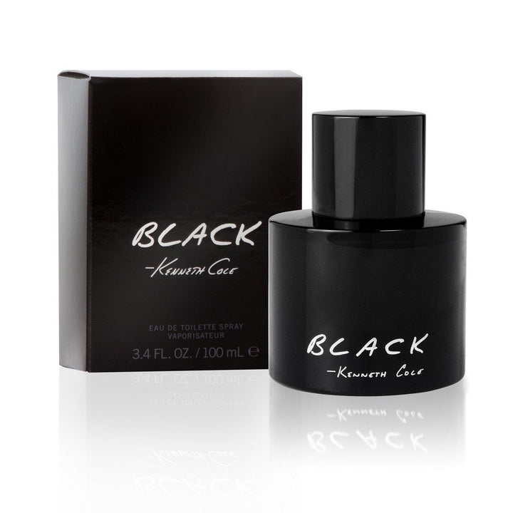 Kenneth Cole Black Cologne for Men 3.4 Oz Eau De Toilette Spray Sophisticated Image 1