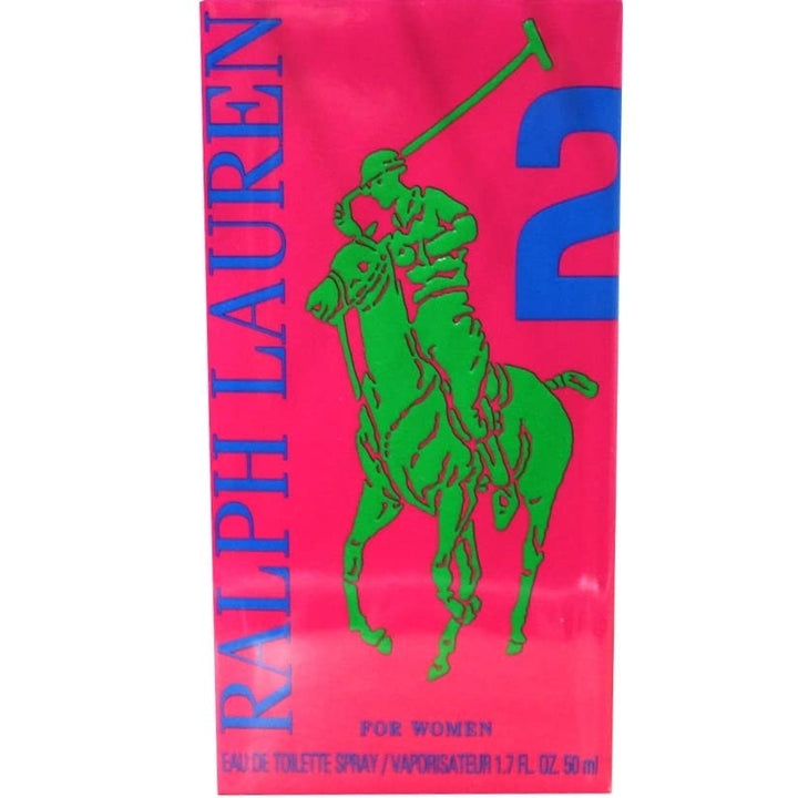 Big Pony Pink 2 for Women by Ralph Lauren Eau De Toilette Spray 1.7 Oz Image 3