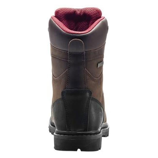 Avenger Mens 8-inch Carbon Toe Insulated Waterproof Work Boot Brown - A7575  BROWN Image 4