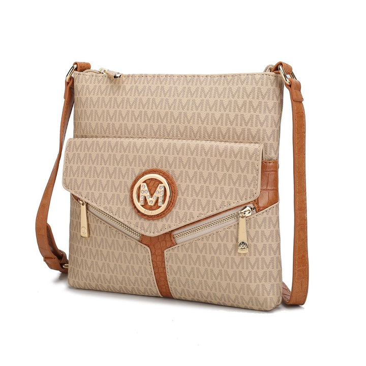 MKF Collection Cecilia Crossbody Handbag Multi-Functional Shoulder Bag by Mia K Image 2