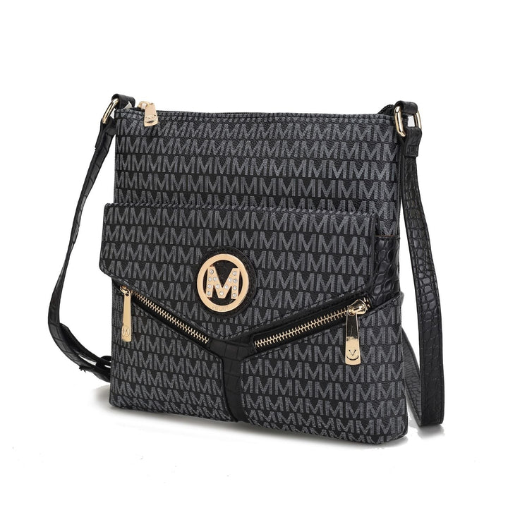 MKF Collection Cecilia Crossbody Handbag Multi-Functional Shoulder Bag by Mia K Image 3