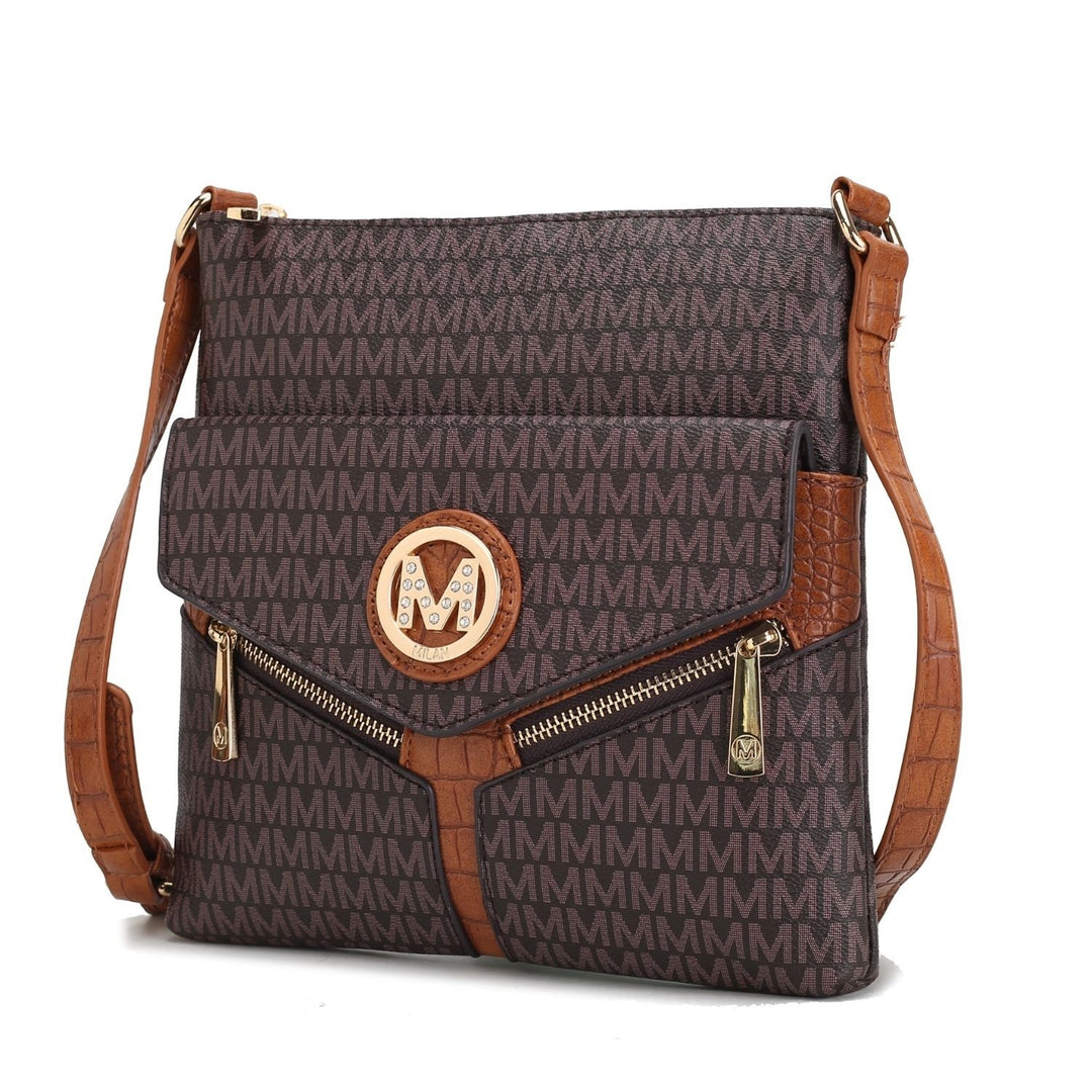 MKF Collection Cecilia Crossbody Handbag Multi-Functional Shoulder Bag by Mia K Image 4