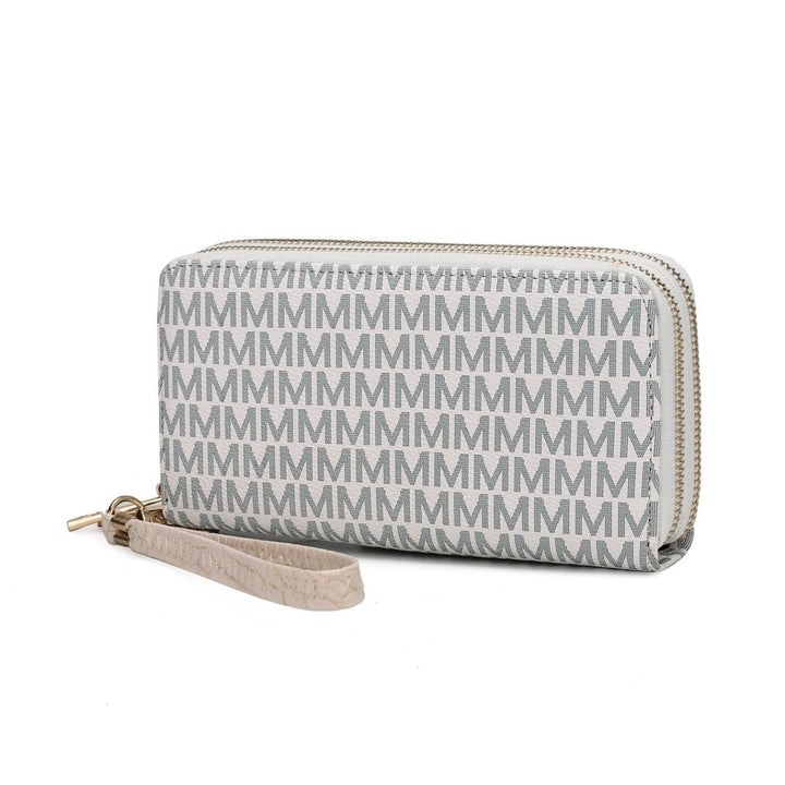 MKF Collection Noemy Handbag Multi-Compartments M Signature Wristlet -Wallet by Mia K. Image 7