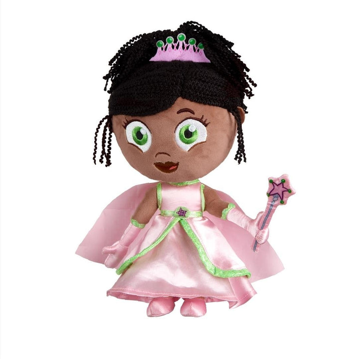 Super Why! Princess Presto Pea with Dress Plush Doll PBS Kids Show Mighty Mojo Image 2