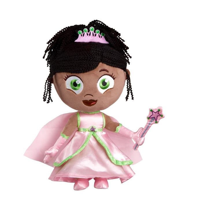 Super Why! Princess Presto Pea with Dress Plush Doll PBS Kids Show Mighty Mojo Image 4