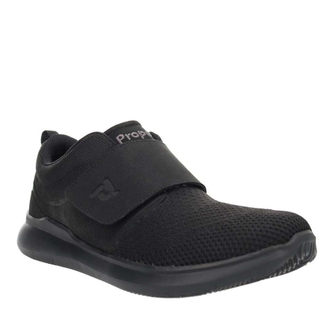 Propet Men's Viator Strap Walking Shoe All Black - MAA073MABL  ALL BLACK Image 1