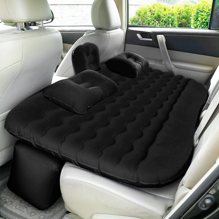 Car Air Mattress Bed Inflation Car Mattress Bed Portable Travel Camping Sleep Mat Car Inflation Bed For Trip Image 4