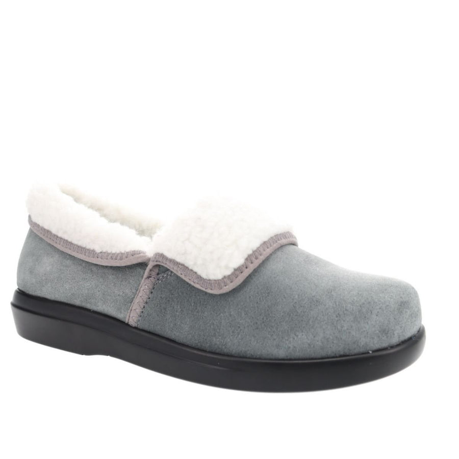 Propet Women's Colbie Slipper Grey Suede - WXX004SGRY  Grey Image 1