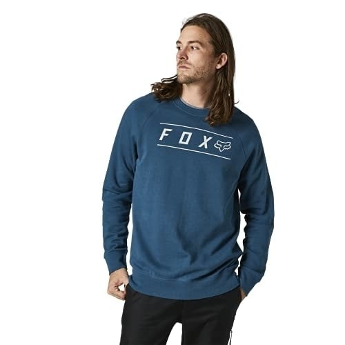 Fox Racing Mens Pinnacle Crew Fleece drk indo Image 1