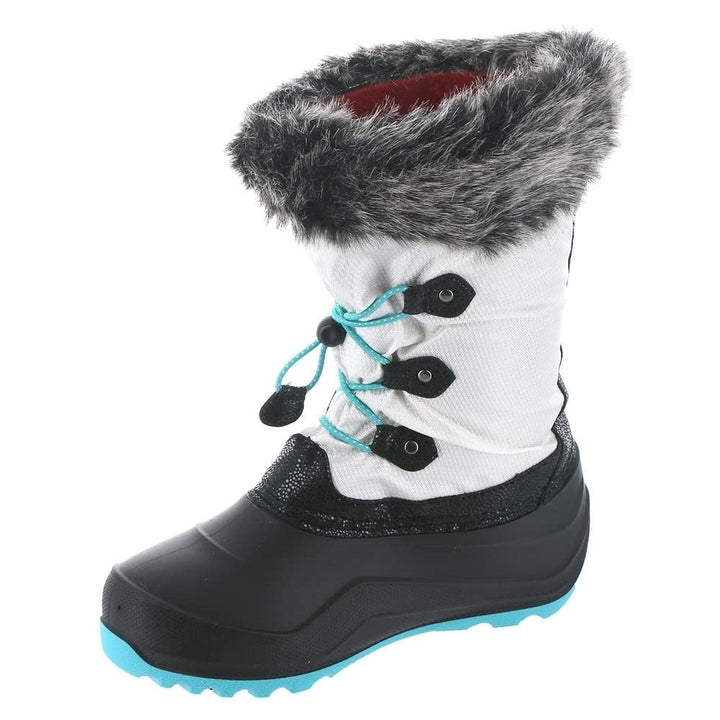 Kamik Powdery 3 Winter Boots White Girls Size 12 Waterproof Insulated Boots Image 4