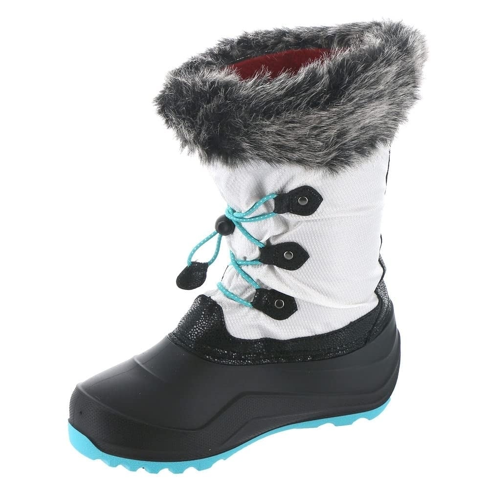 Kamik Powdery 3 Winter Boots White Girls Size 12 Waterproof Insulated Boots Image 1