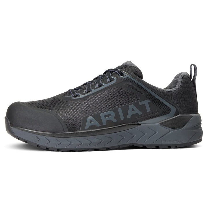 ARIAT WORK Mens Outpace Composite Toe Work Shoe Black - 10040283 ONE SIZE BLACK Image 4