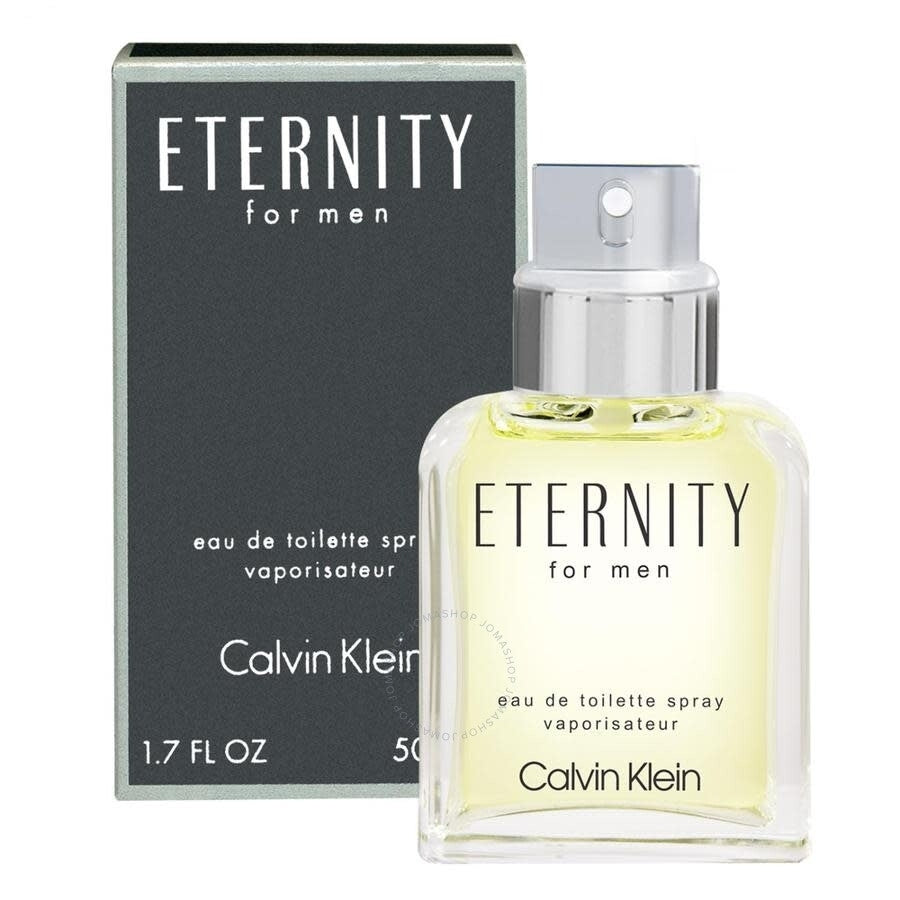 Calvin Klein Eternity Cologne 50ml Eau De Toilette Spray for Men Classic Fragrance Image 1