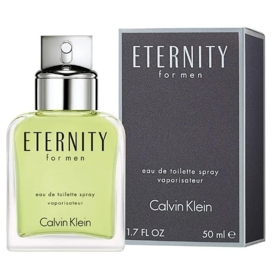 Calvin Klein Eternity Cologne 50ml Eau De Toilette Spray for Men Classic Fragrance Image 3