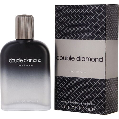 Double Diamond Cologne Yzy Perfume 100ml EDT Spray Men Woody Smoky Scent Image 1