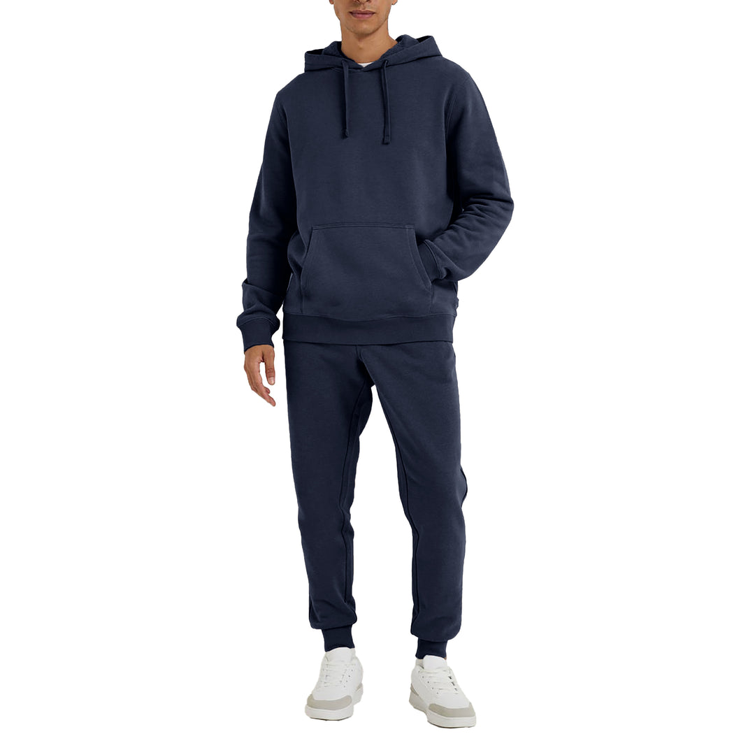 Men's Athletic Warm Jogging Pullover Active Tracksuit Image 1