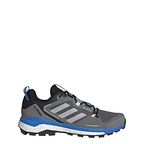 adidas Mens Terrex Skychaser Gore-TEX 2.0 Hiking Shoe GREY THREE/GREY TWO/BLUE RUSH Image 1