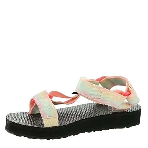 Teva Girls Original Universal Tie-Dye (Toddler/Little Kid/Big Kid) SORBET LEMON Image 4