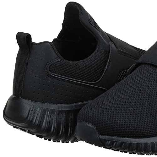 SKECHERS WORK Mens Arch Fit SR - Cicades Soft Toe Slop Resistant Work Shoe Black - 200027-BLK 0 BLACK Image 4